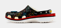 Pokemon Classic Clog Mens Sandals (Black/Orange)