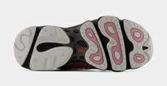 1000 Grade School Lifestyle Shoes (Pink Taffy/Silver Metallic/Urgent Red)