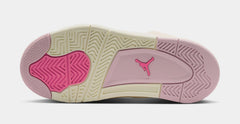 Air Jordan 4 Retro Pink Pearl And Iced Carmine Preschool Lifestyle Shoes (Pearl Pink/Iced Carmine/Coconut Milk)