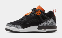 Spizike Low Grade School Lifestyle Shoes (Black/Starfish/White/Black)