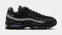 Air Max 95 Big Bubble Mens Running Shoes (Black/Black/White/Metallic Silver)