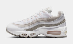 Air Max 95 Womens Running Shoes (White/Silt Red/Light Charcoal/Pearl Grey)