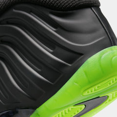 Little Posite One Grade School Basketball Shoes (Black/Volt)