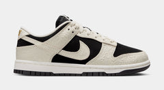 Dunk Low Embossed Womens Lifestyle Shoes (Black/Sail/Metallic Gold/Sail)