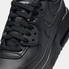 Air Max 90 LTR Grade School Running Shoes (Black/Black)