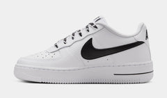 Air Force 1 Low Grade School Lifestyle Shoes (White/Black)