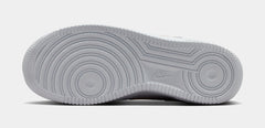 Air Force 1 Grade School Lifestyle Shoes (White/Rattan)
