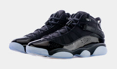 6 Rings Mens Basketball Shoes (Black/White)