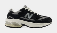 2010 Lace Preschool Running Shoes (Black/Shadow Grey)