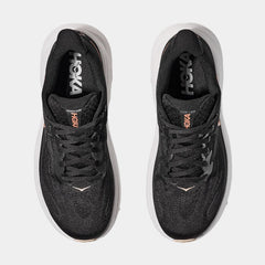 Clifton 10 Womens Running Shoes (Black/Rose Gold)
