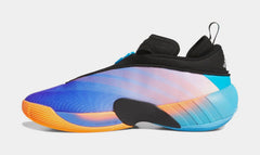 D.O.N Issue 7 Mens Basketball Shoes (Core Black/Lucid Orange/Silver Metallic)