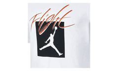 Air Jordan Jumpman Flight Short Sleeve Tee "White" AT8958 100