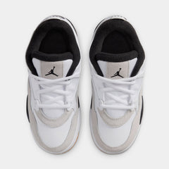 Air Jordan 4 RM Preschool Lifestyle Shoes (White/Black)