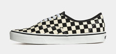 Authentic Checkerboard Mens Skate Shoes (Black/White)