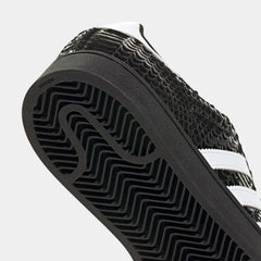 Superstar II Womens Lifestyle Shoes (Core Black/White/Core Black)