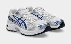 Gel 1130 Preschool Running Shoes (White/Asics Blue)