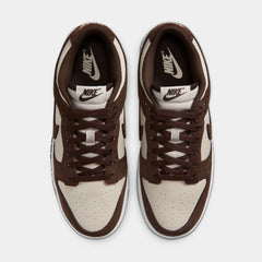 Dunk Low Suede Womens Lifestyle Shoes (Light Orewood Brown/Baroque Brown/White)