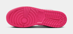 Air Jordan 1 Low Grade School Lifestyle Shoes (Pink Foam/Summit White/Hyper Pink)