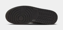 Air Jordan 1 Retro High OG Black and Muslin Mens Lifestyle Shoes (Black/Black Muslin)