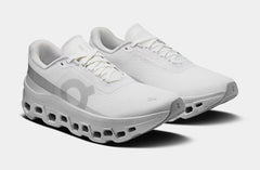 Cloudmonster Womens Running Shoes (White/White)