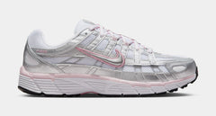 P-6000 Womens Running Shoes (White/Elemental Pink/Black/Metallic Silver)