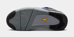 Air Jordan 4 Retro Imperial Purple Grade School Lifestyle Shoes (Imperial Purple/Multicolor/Multicolor)