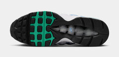 Air Max 95 Big Bubble Slate Mens Running Shoes (White/Emerald Green/Lake Blue) Free Shipping
