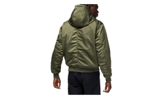 Jordan Renegade Flight Therma-FIT Hooded Jacket "Medium Olive / Starfish / Black" HV0540 222