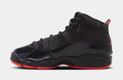 6 Rings Preschool Basketball Shoes (Black/Infrared 23)
