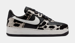 Air Force 1 Low Cow Print Womens Lifestyle Shoes (Black/Phantom/Black)