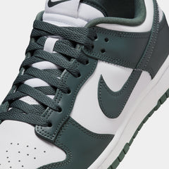 Dunk Low Retro Mens Lifestyle Shoes (White/Vintage Green/White)