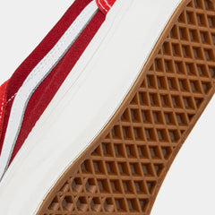 Lux Old Skool Mens Lifestyle Shoes (Red/White)