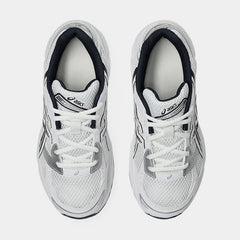 Gel 1130 Grade School Running Shoes (White/Midnight)