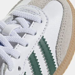 Samba OG Infant Toddler Lifestyle Shoes (White/Green/Gum)