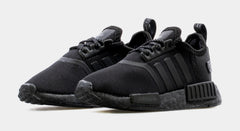 NMD R1 Infant Toddler Running Shoe (Black)