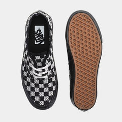 Premium Authentic Checkerboard Mens Lifestyle Shoes (Checkerboard Black/Marshmallow White)
