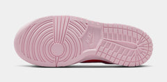 Dunk Low Grade School Lifestyle Shoes (Pink Foam/Summit White/Light Crimson)