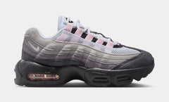 Air max 95 Big Bubble Pink Foam Preschool Running Shoes (Black/Pink Foam/White/Medium Grey)