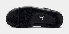 Air Jordan 4 Retro Black Cat Grade School Lifestyle Shoes (Black/Black/Light Graphite) Free Shipping
