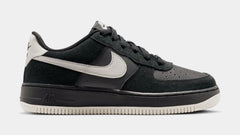 Air Force 1 LV8 2 Grade School Lifestyle Shoes (Black/Light Bone)