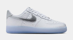 Air Force 1 Mens Lifestyle Shoes (White/Chrome/Blue Tint/Pure Platinum)