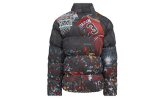 Air Jordan X A Ma Maniere All Over Print Puffer Jacquard Down Fill Jacket "Multicolor" DR1418 045