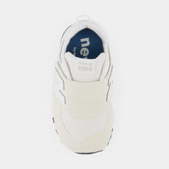 574 B Hook & Loop Infant Toddler Lifestyle Shoes (Nimbus Cloud/White)