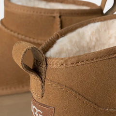 Classic Ultra Mini Platform Grade School Boots (Chestnut)