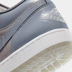 Air Jordan 1 Low Medium Grey Cool Mens Lifestyle Shoes (Medium Grey/White/Cool Grey)