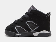 Air Jordan 6 Retro Cap And Gown Infant Toddler Lifestyle Shoes (Black/Reflect Silver/Black) Free Shipping