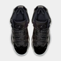 6 Rings Grade School Basketball Shoes (Black/White/Black)