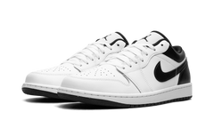 Air Jordan 1 Low "White/Black" 553558 132