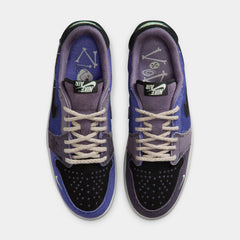 Air Jordan 1 Retro Low OG Regency Purple and Dark Raisin Mens Lifestyle Shoes (Regency Purple/Vapor Green/Black/Dark Raisin/Daybreak/Light Silver)