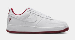 Kobe Air Force 1 Lower Merion Mens Lifestyle Shoes (White/Team Red/Team Red/White)